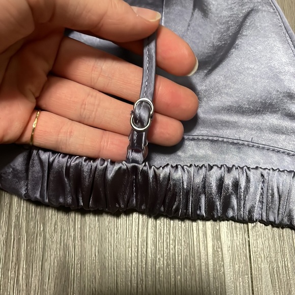 Dynamite purple satin top - Picture 4 of 4